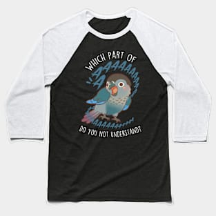 Turquoise Green-cheeked Conure Parrot Aaaa Baseball T-Shirt